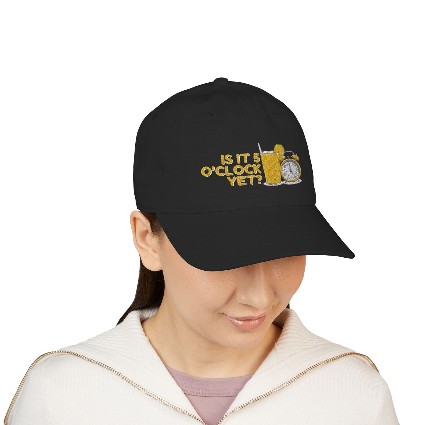 Is it 5 o'clock yet? | Hat