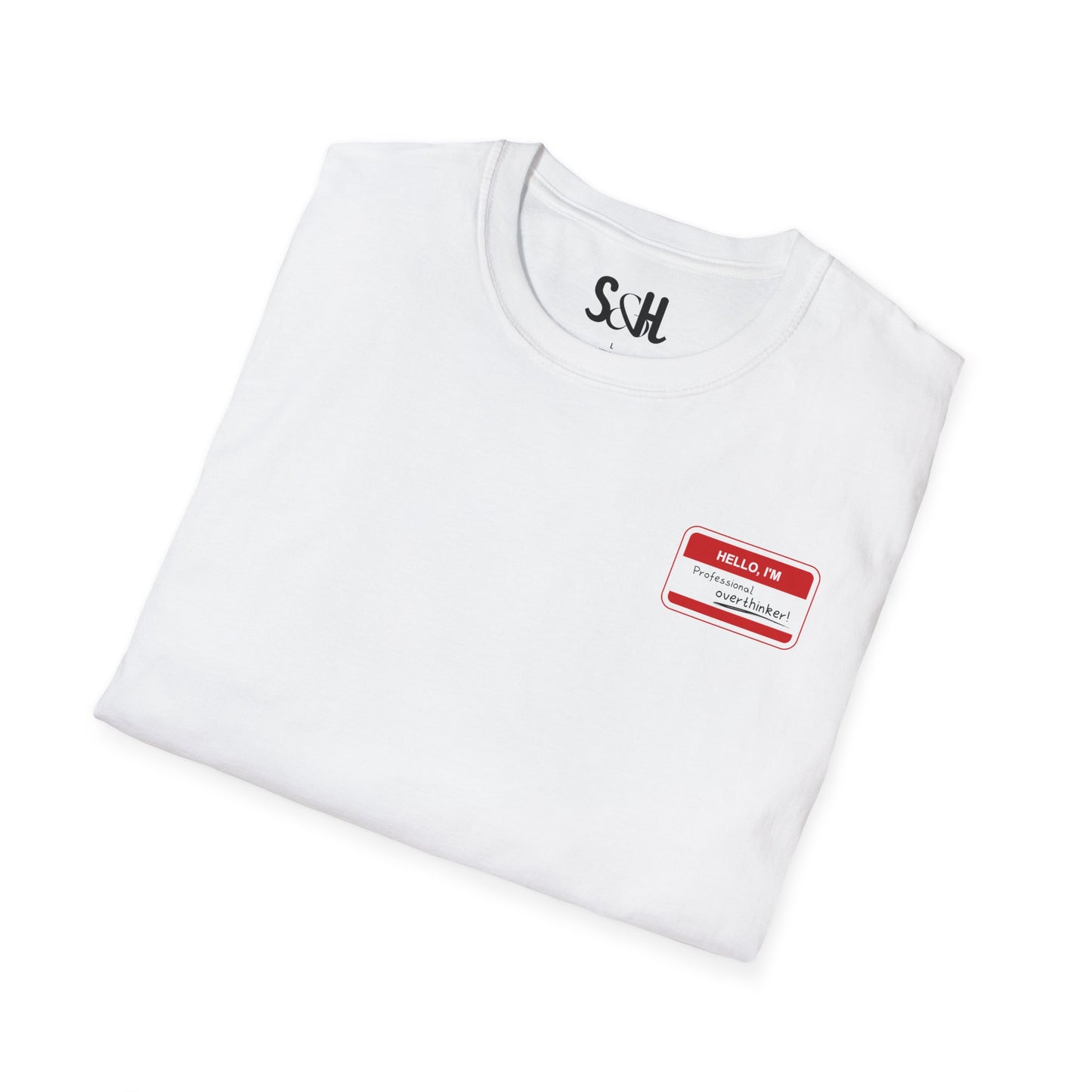 Professional Overthinker | Unisex Softstyle T-Shirt