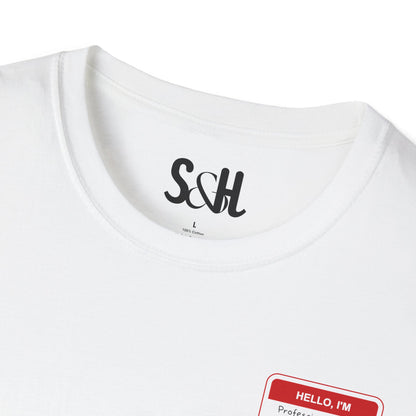 Professional Overthinker | Unisex Softstyle T-Shirt