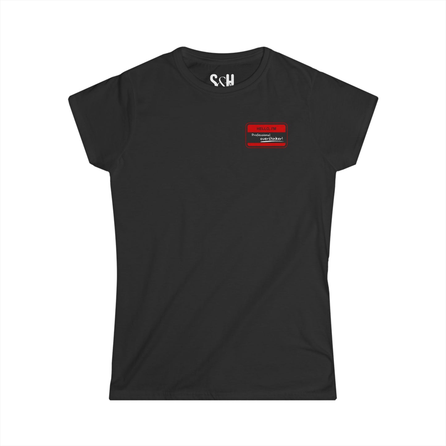 Professional Overthinker | Casual Women's Softstyle Tee