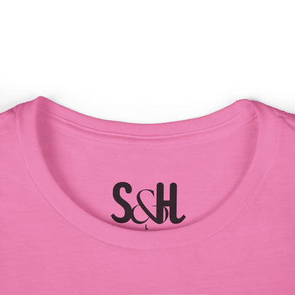 Powered by caffeine and unanswered emails | Women's Softstyle Tee