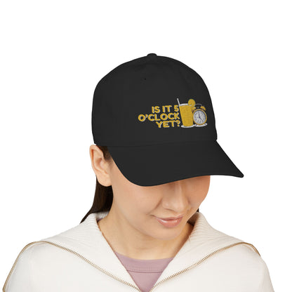 Is it 5 o'clock yet? | Hat