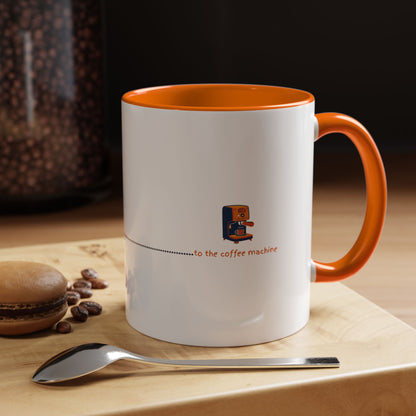 I'm on a journey of digital transformation... to the coffee machine | Mug