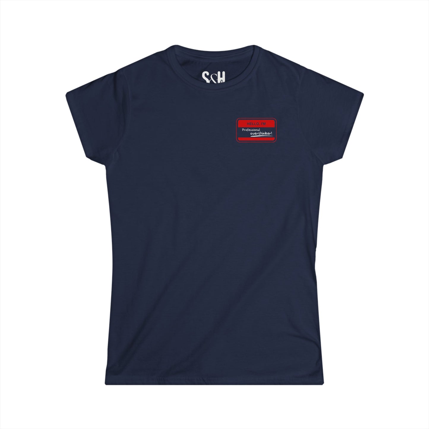 Professional Overthinker | Casual Women's Softstyle Tee