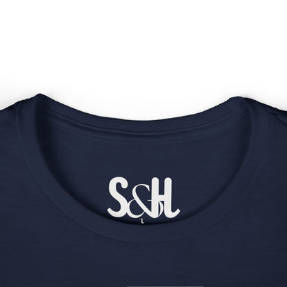 Powered by caffeine and unanswered emails | Women's Softstyle Tee