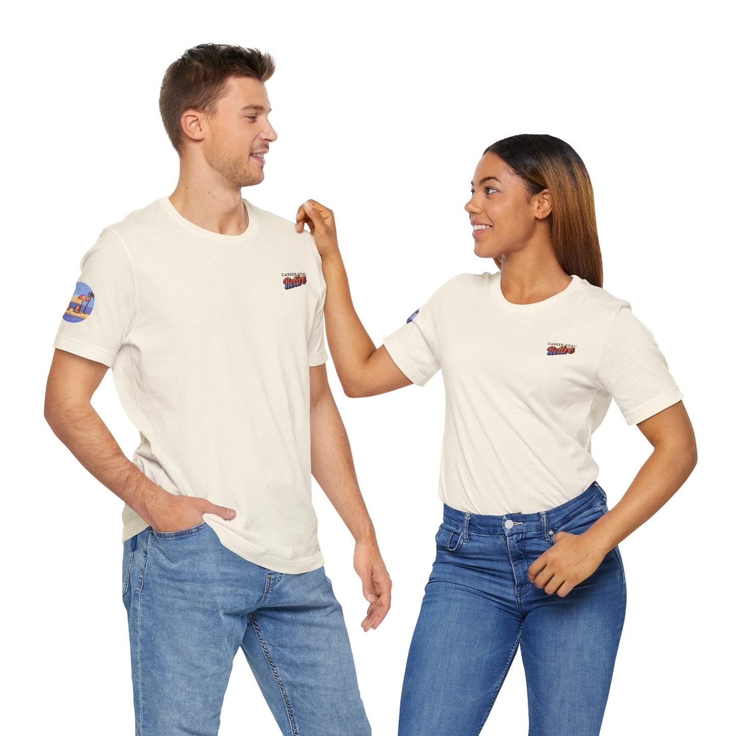 Career Goal: Retire | Unisex Short Sleeve Tee