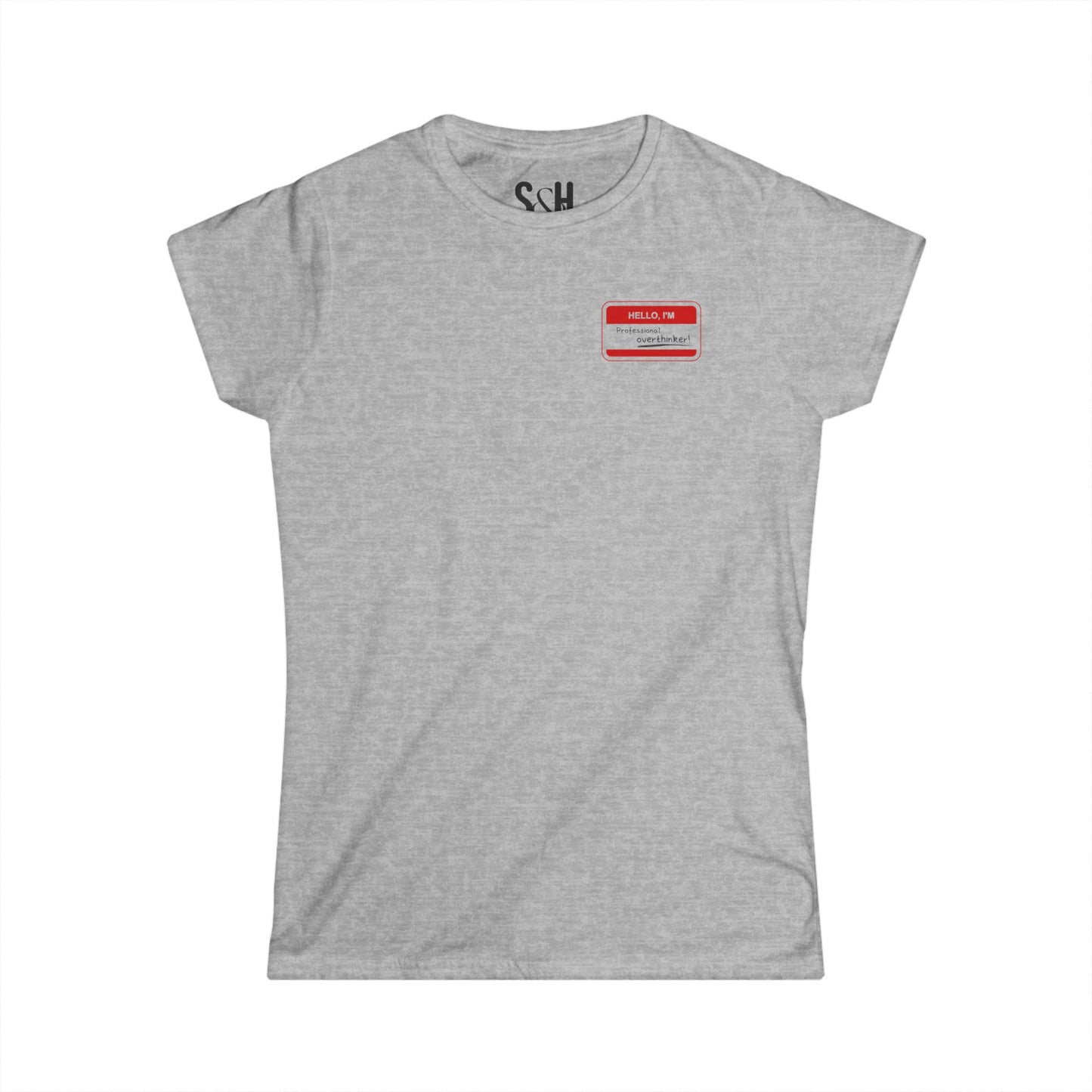 Professional Overthinker | Casual Women's Softstyle Tee