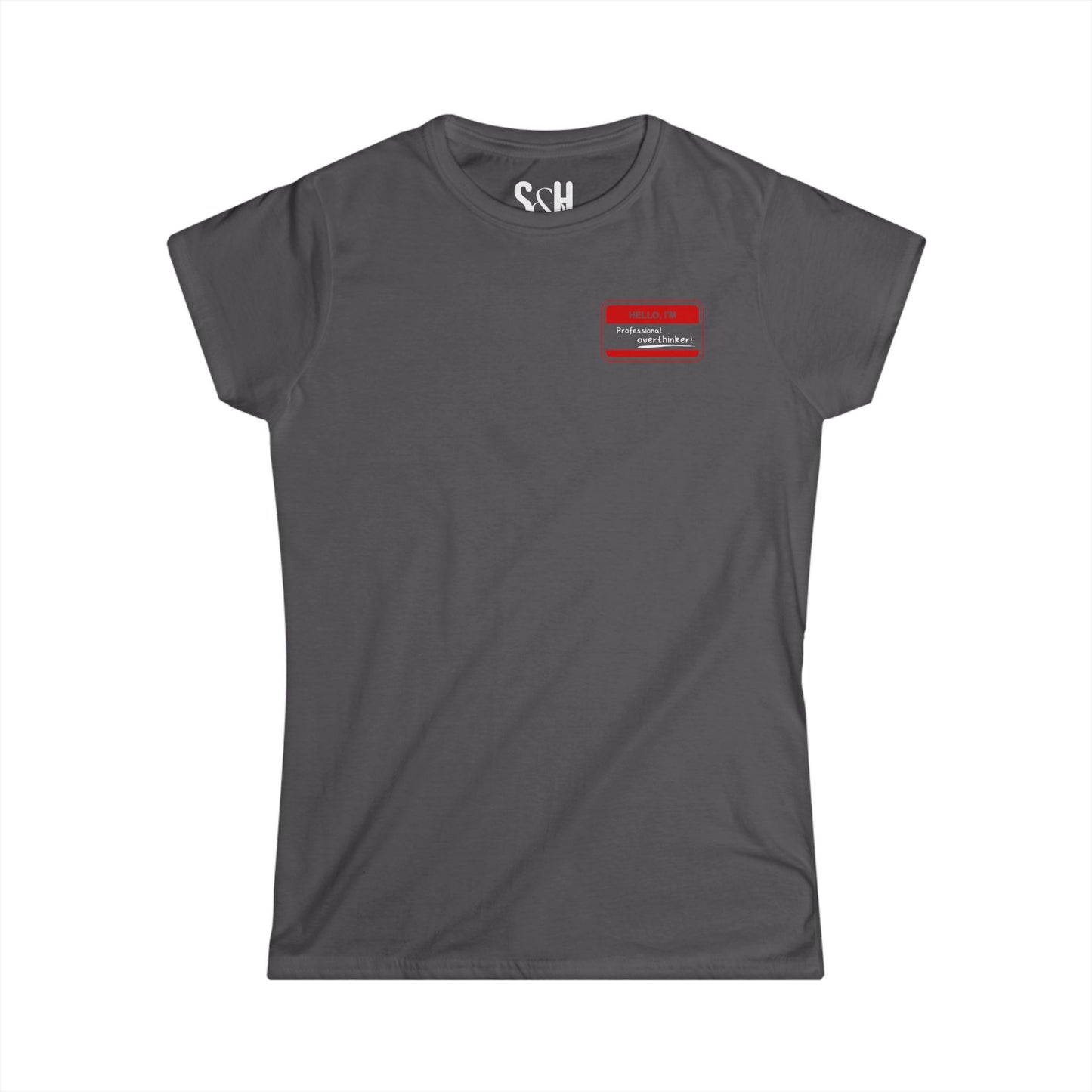 Professional Overthinker | Casual Women's Softstyle Tee