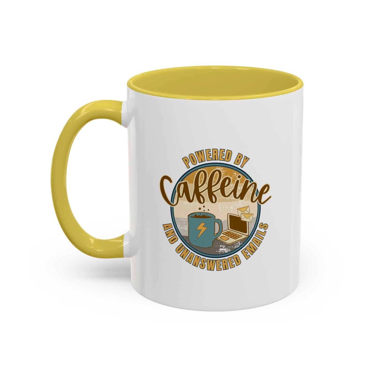 Powered by caffeine and unanswered emails | Mugs