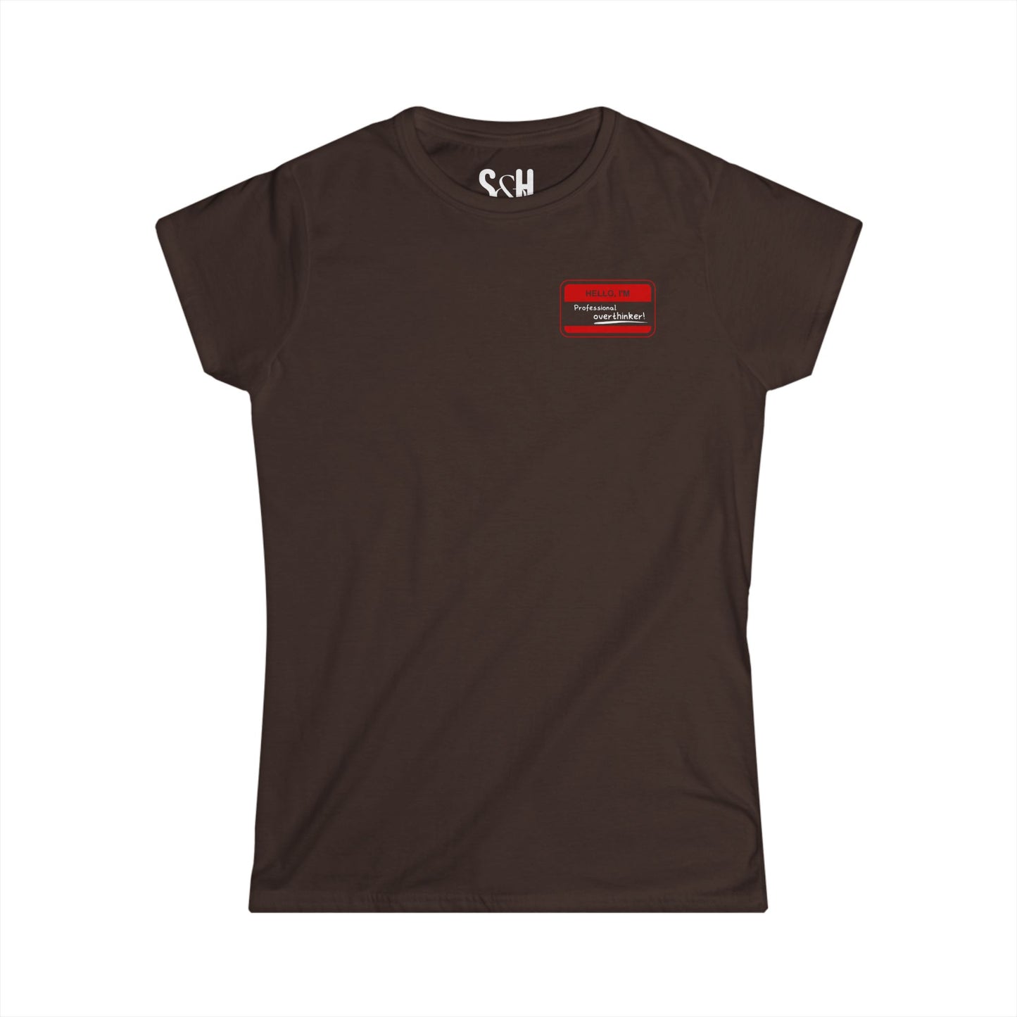 Professional Overthinker | Casual Women's Softstyle Tee