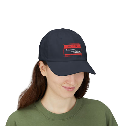 Professional Overthinker | Adjustable Hat