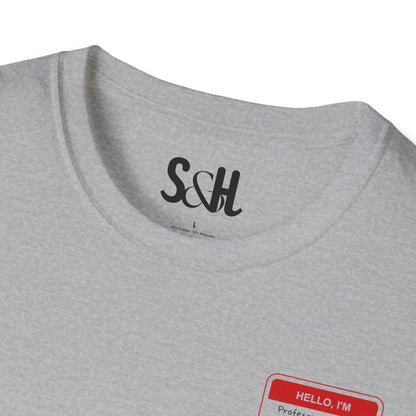 Professional Overthinker | Unisex Softstyle T-Shirt