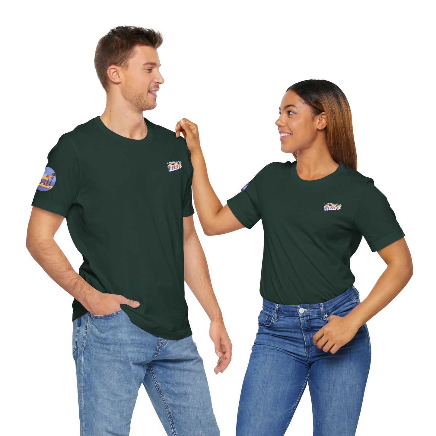 Career Goal: Retire | Unisex Short Sleeve Tee